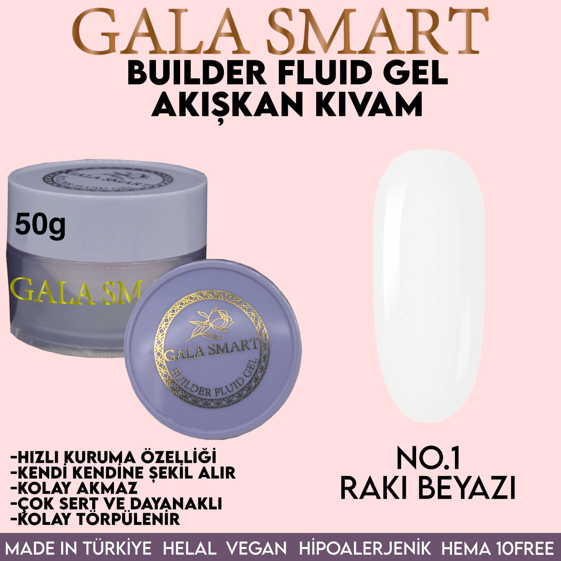 Gala Smart Fluid jel 50 gr no:01