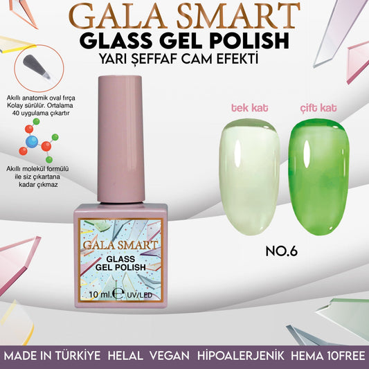 Glass Kalıcı Oje 10 mle NO:06