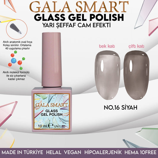 Glass Kalıcı Oje 10 mle NO:16