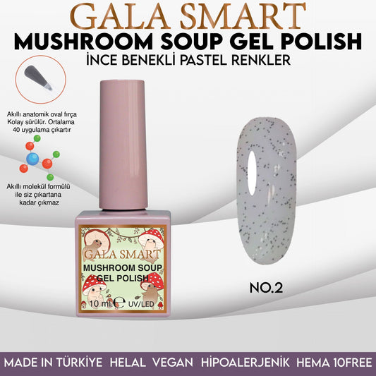Gala Smart - Mushroom Soup Kalıcı Oje - NO-2
