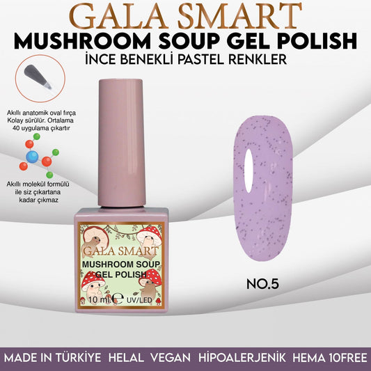 Gala Smart - Mushroom Soup Kalıcı Oje - NO:5