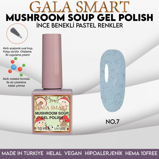 Gala Smart - Mushroom Soup Kalıcı Oje - no:7