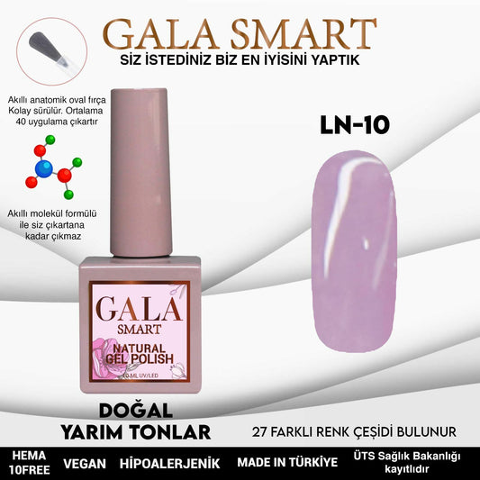 Gala Smart Natural Kalıcı Oje 10 mle LN10
