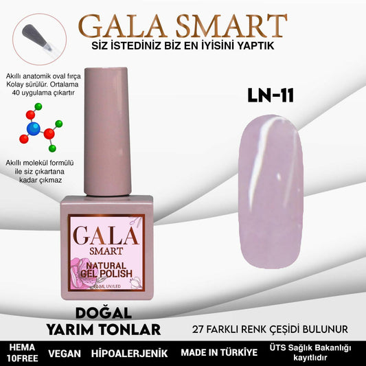 Gala Smart Natural Kalıcı Oje 10 mle LN11