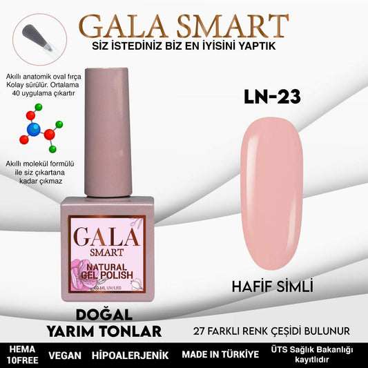 Gala Smart Natural Kalıcı Oje 10 mle LN23