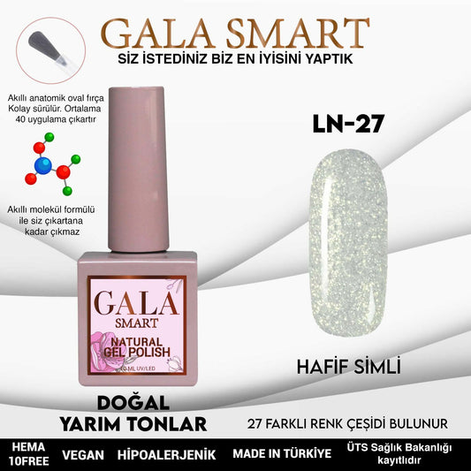 Gala Smart Natural Kalıcı Oje 10 mle LN27