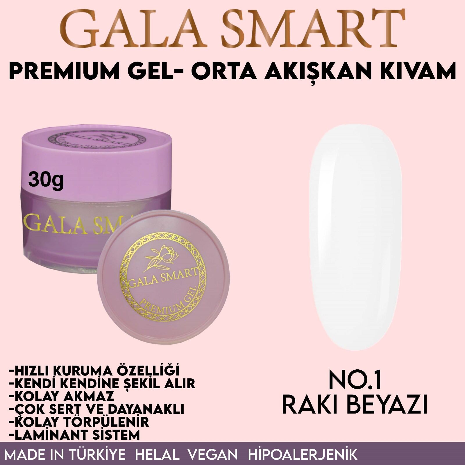Gala Smart Premium jel 30 gr no:01
