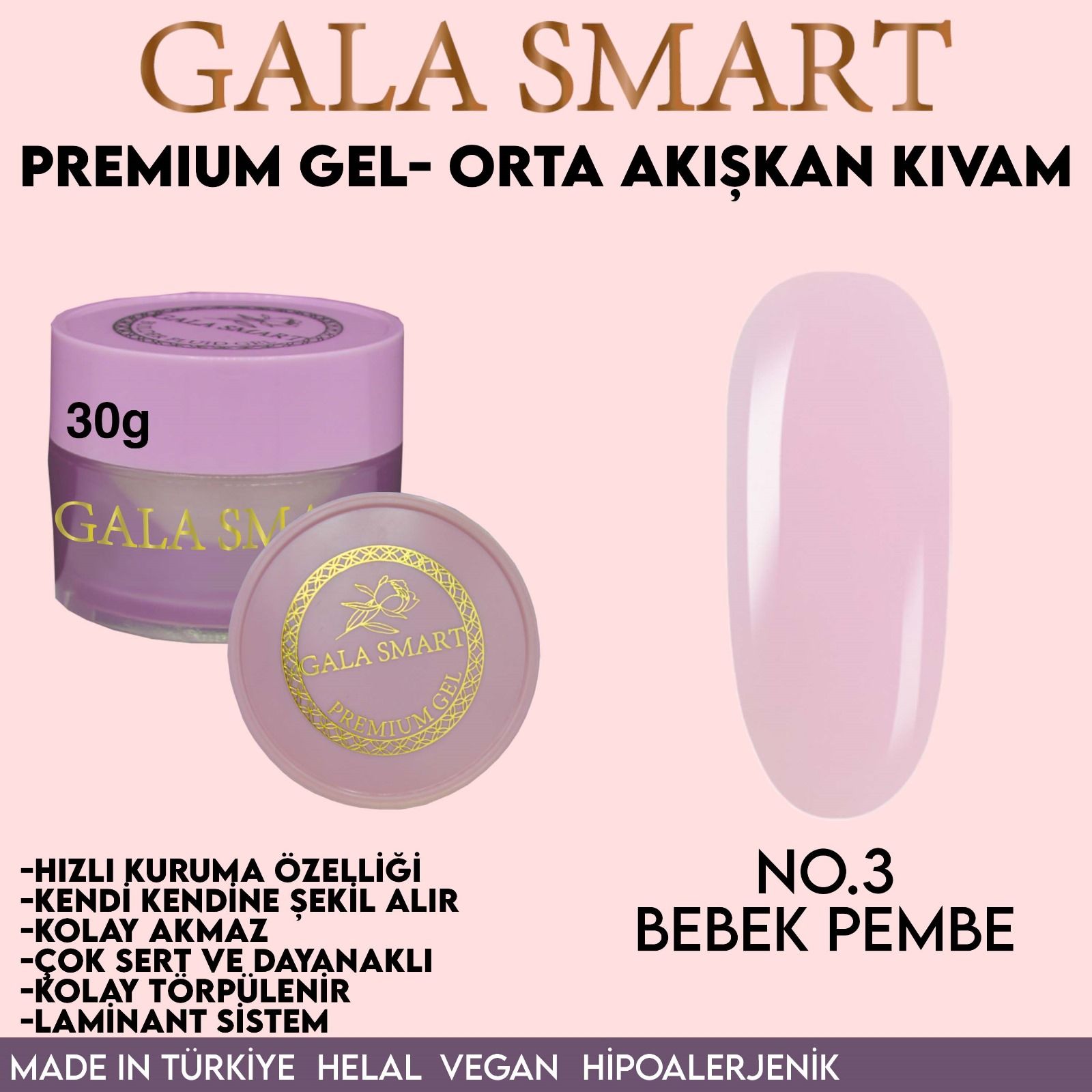 Gala Smart Premium jel 30 gr no:03