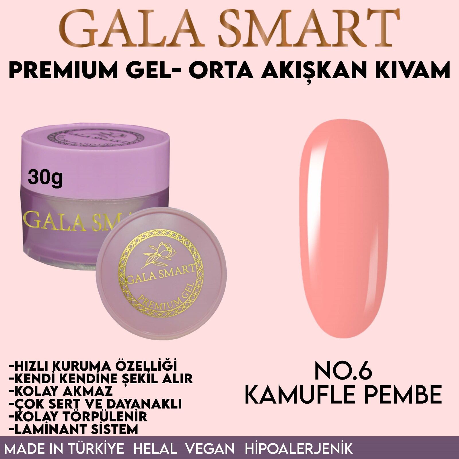 Gala Smart Premium jel 30 gr no:06