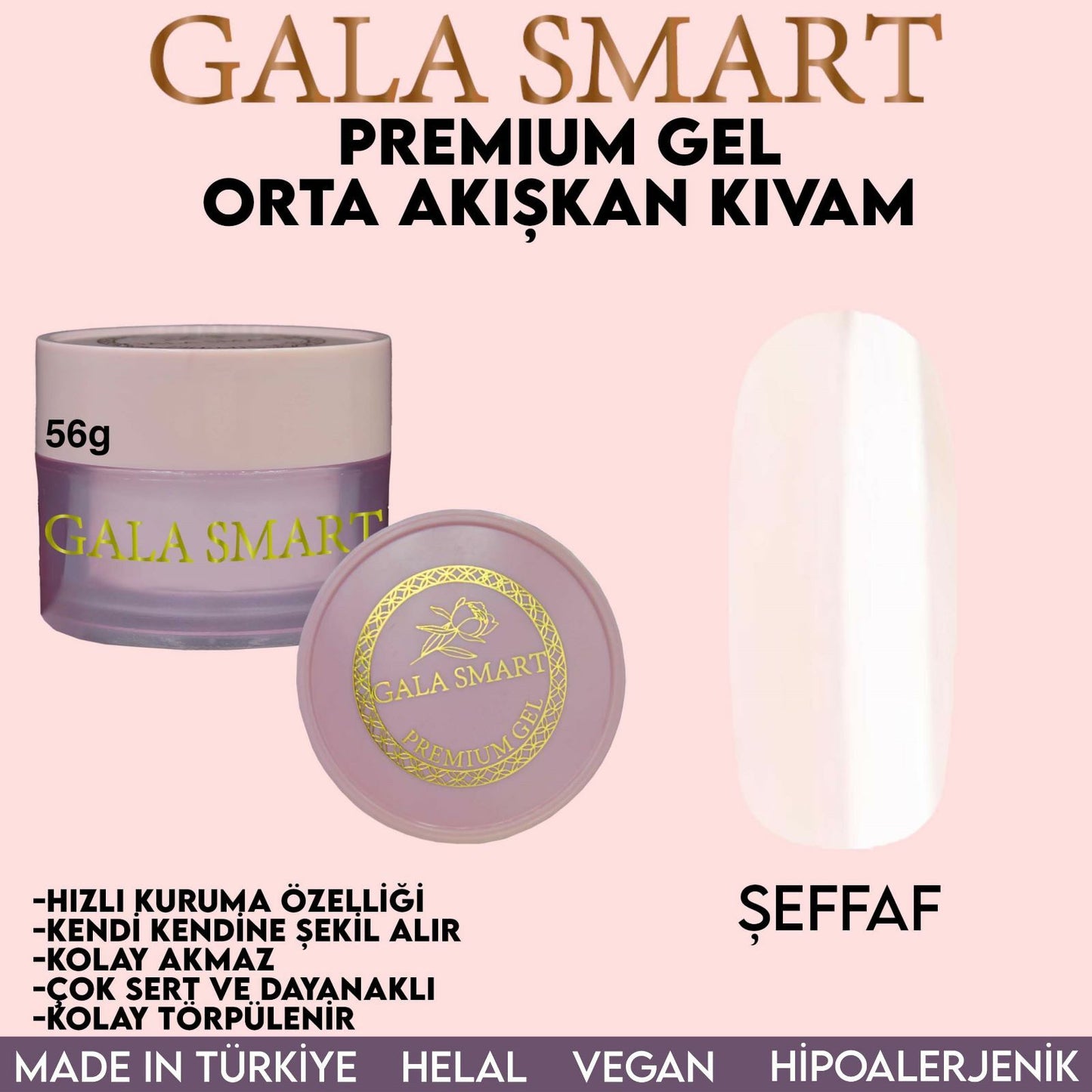 Gala Smart Premium jel 50 gr şeffaf