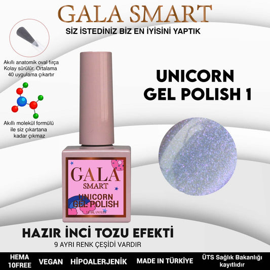 Gala Smart - Unicorn Kalıcı Oje - U1