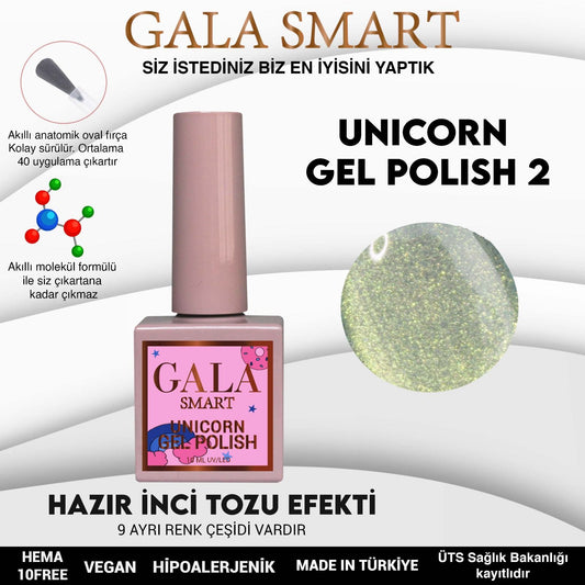 Gala Smart -  Unicorn Kalıcı Oje - U2