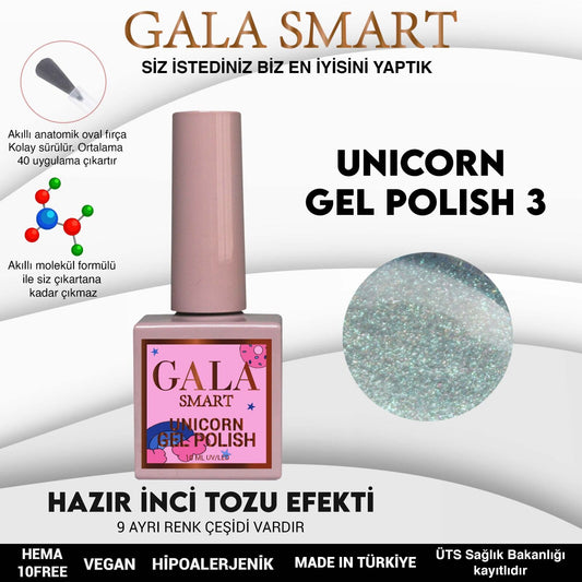Gala Smart - Unicorn Kalıcı Oje - U3