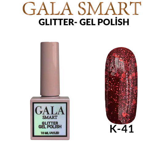 Glitter Kalıcı Oje - 10 ml K- 41