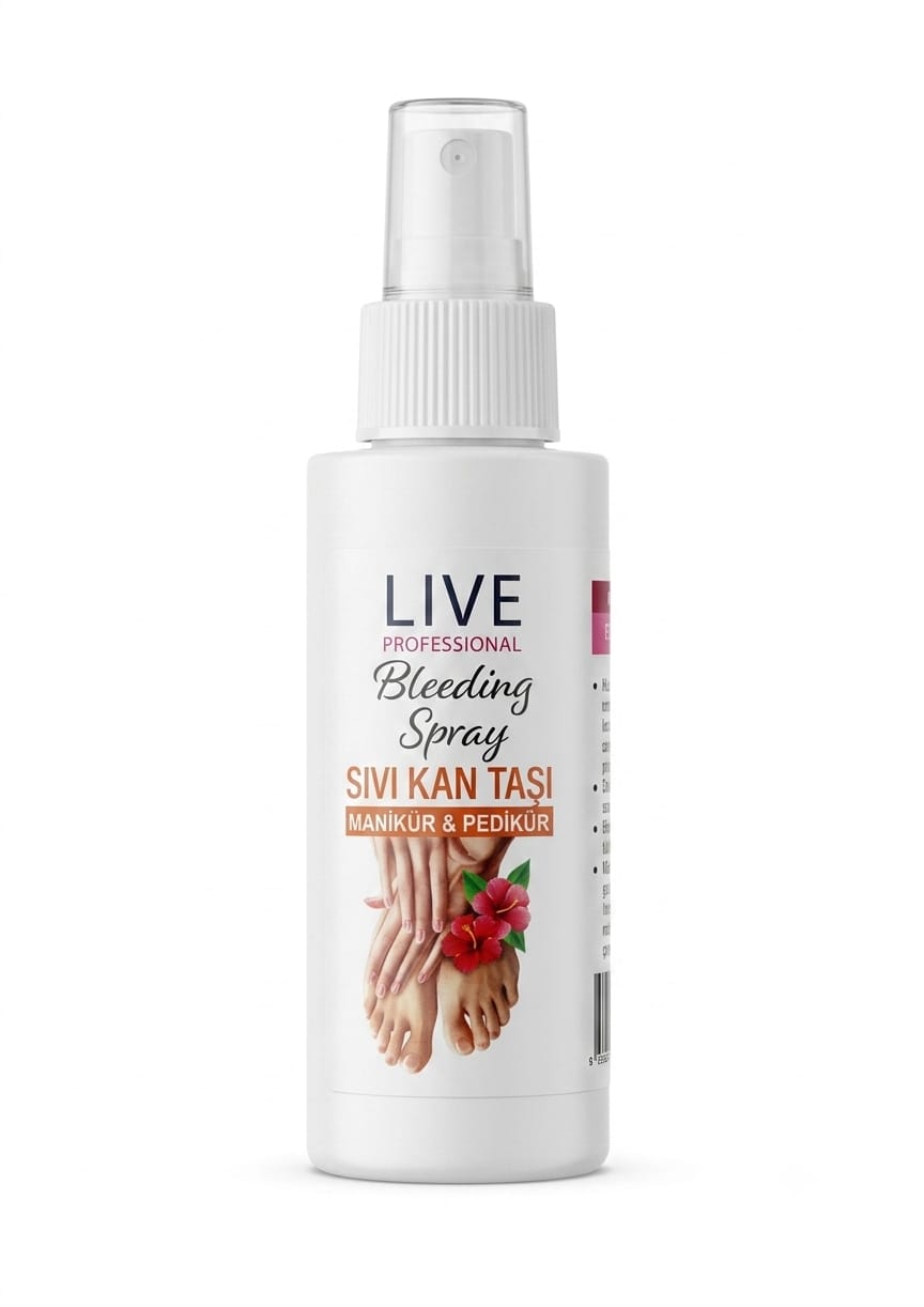 Live Sıvı Kan Taşı Durdurucu – Manikür Pedikür Yardımcı Ürünü