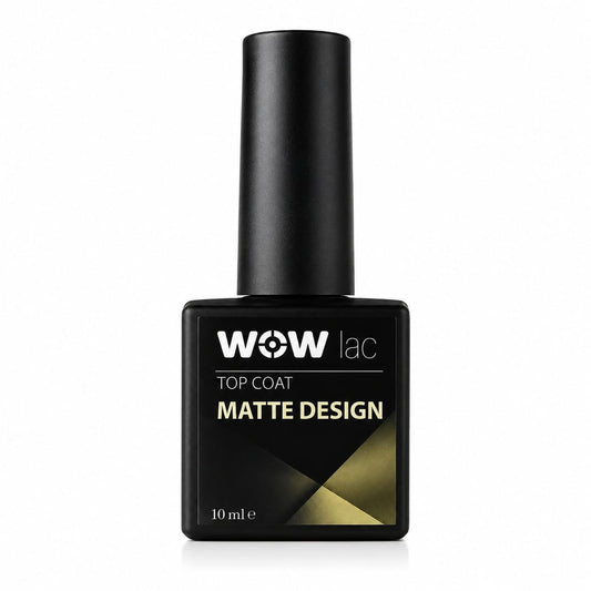 WOWLACK Matte Top Coat 10 ml – Mat Üst Kat