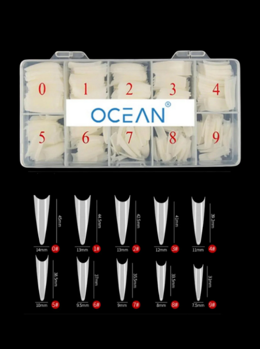 Ocean 500'lü Yarım Ay Tips Kemik Renk