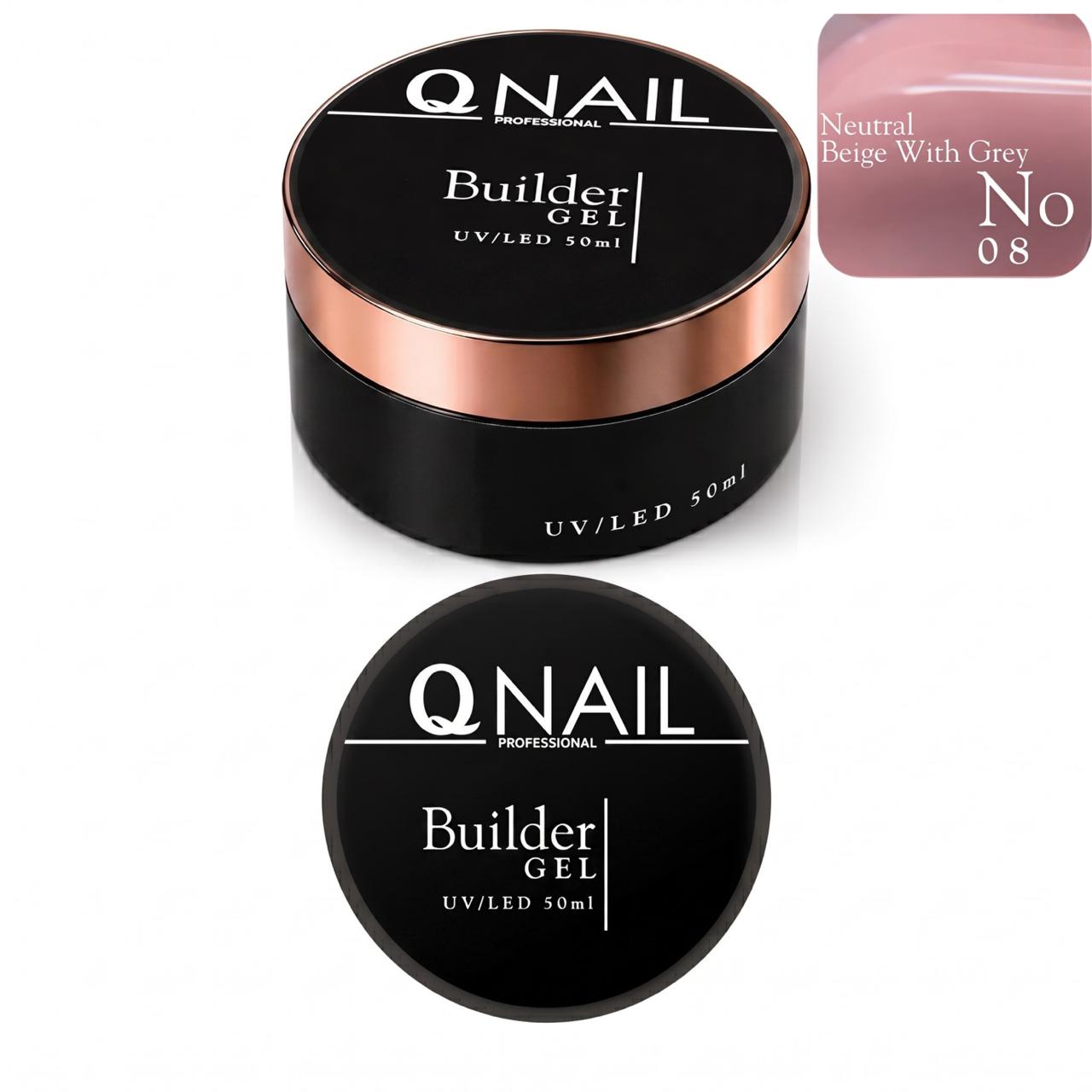 Qnail Builder Gel 50ML No:08