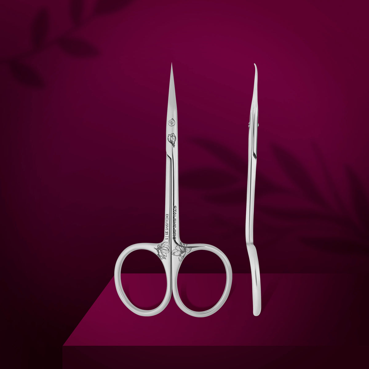 Staleks Pro Exclusive 21 Type 1 Profesyonel Kancalı Tırnak Eti Makası (Magnolia)