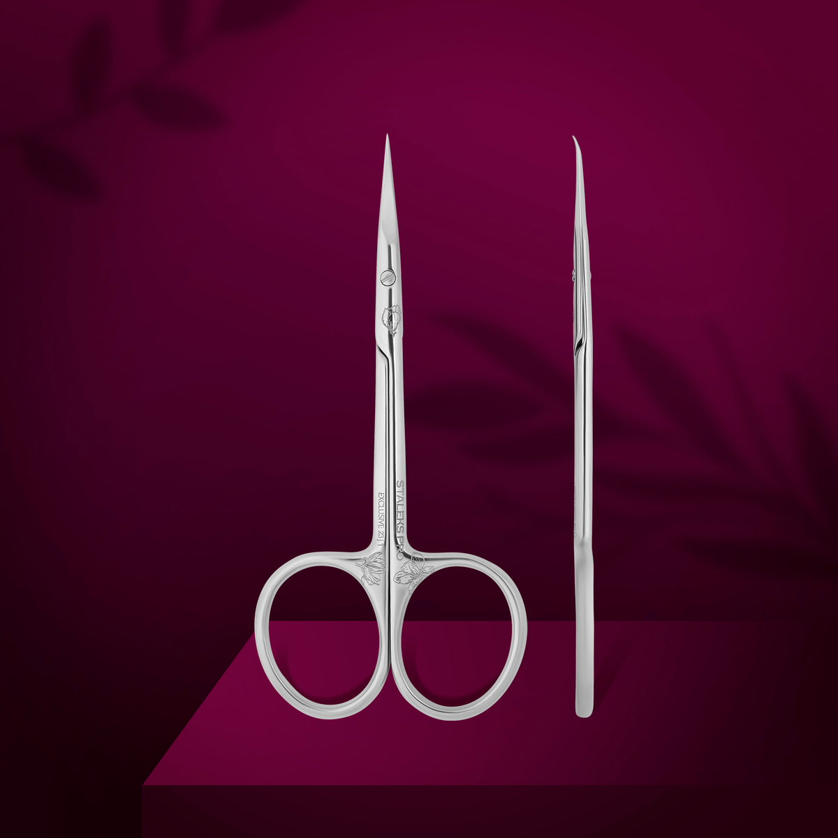 Staleks Pro Exclusive 23 Type 1 Profesyonel Kancalı Tırnak Eti Makası (Magnolia)