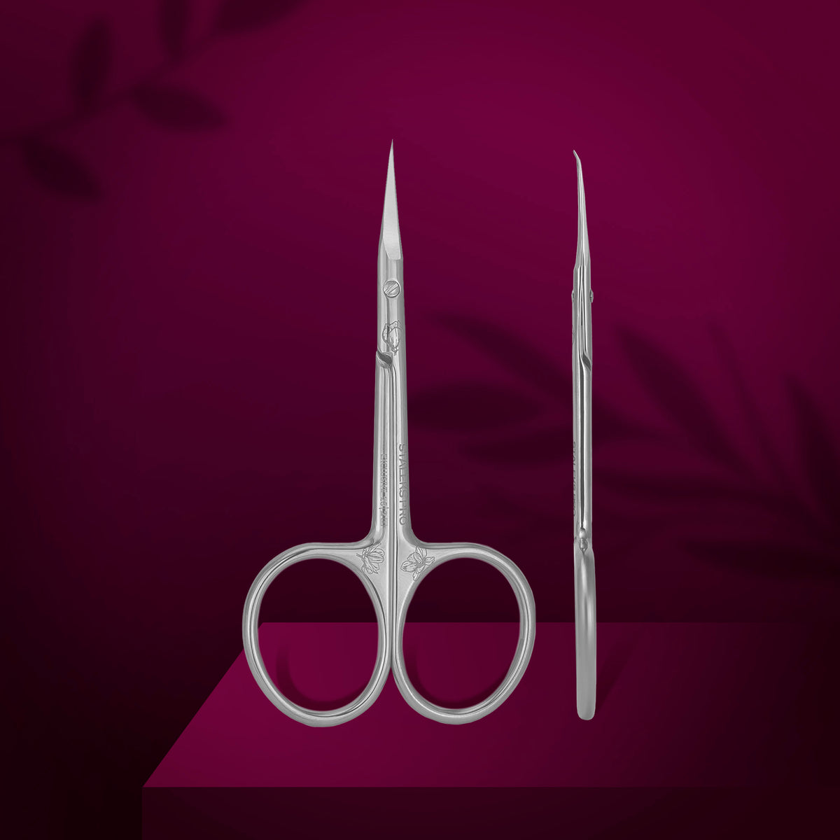 Staleks Pro Exclusive 23 Type 2 Profesyonel Kancalı Tırnak Eti Makası (Magnolia)