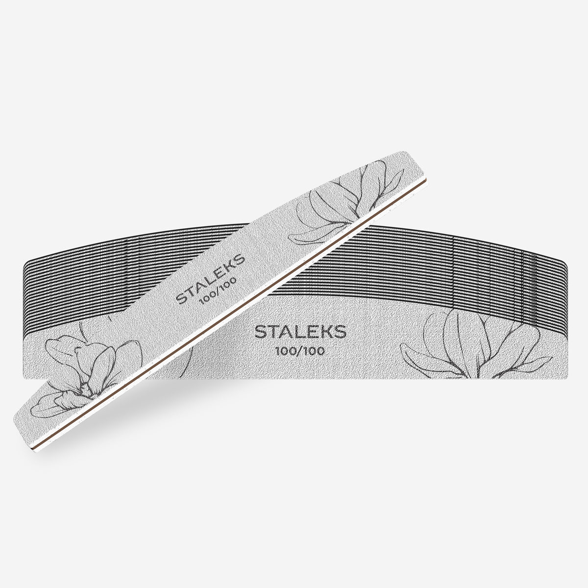 Staleks Pro Expert 40 Yarım Ay Kağıt Tırnak Törpüsü 100/100 Grit (25 Adet) - Görsel 3