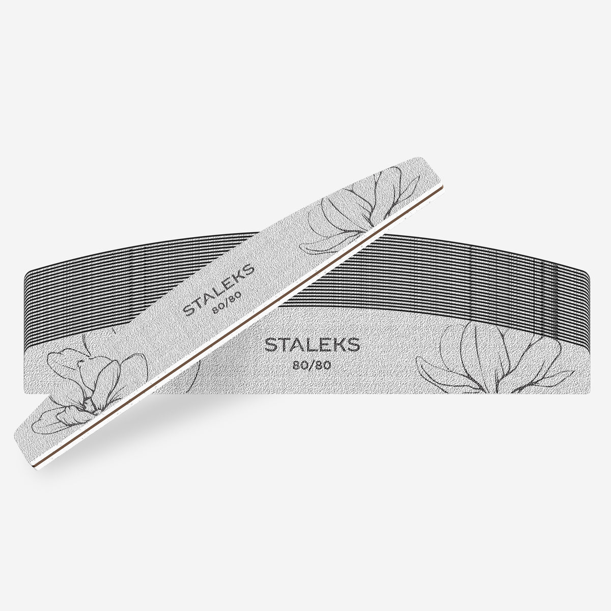 Staleks Pro Expert 40 Yarım Ay Kağıt Tırnak Törpüsü 80/80 Grit (25 Adet) - Görsel 3
