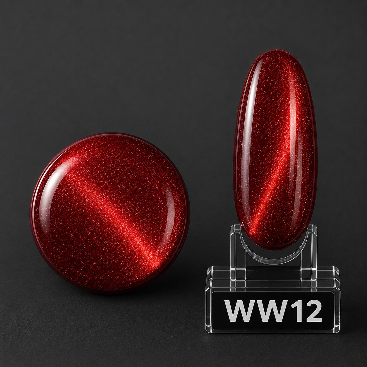 Wowlack Cat Eye Kalıcı Oje WW12