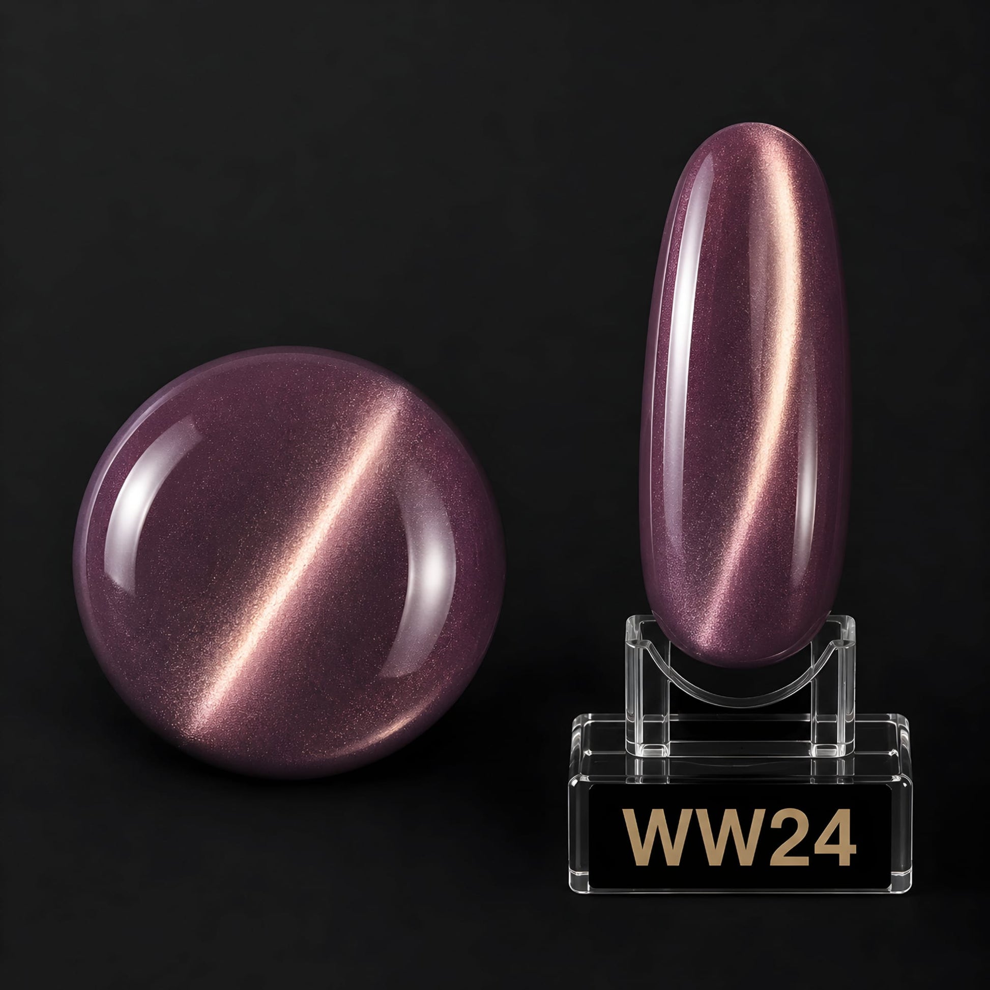Wowlack Silk Cat Eye Kalıcı Oje WW24