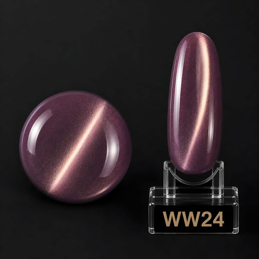 Wowlack Silk Cat Eye Kalıcı Oje WW24