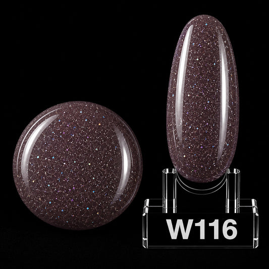 Wowlack Simli Kalıcı Oje W116