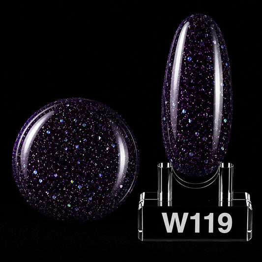 Wowlack Simli Kalıcı Oje W119
