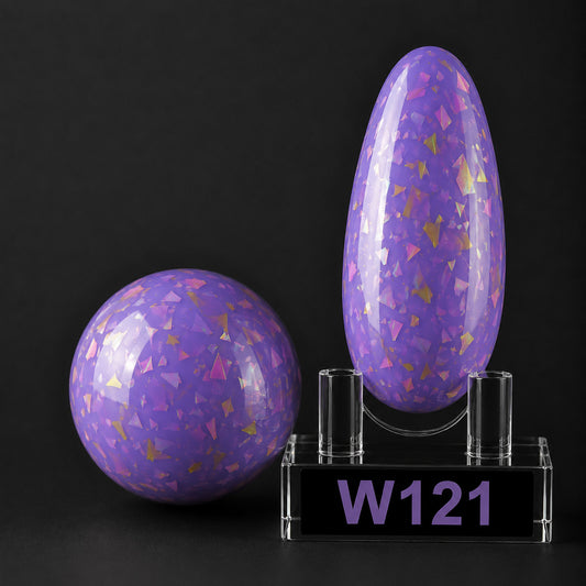 Wowlack Simli Kalıcı Oje W121