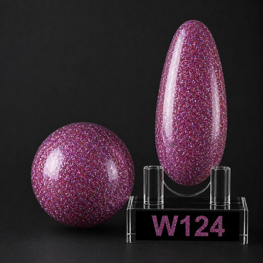Wowlack Simli Kalıcı Oje W124