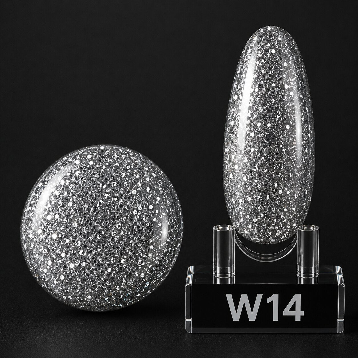 Wowlack Simli Kalıcı Oje W14
