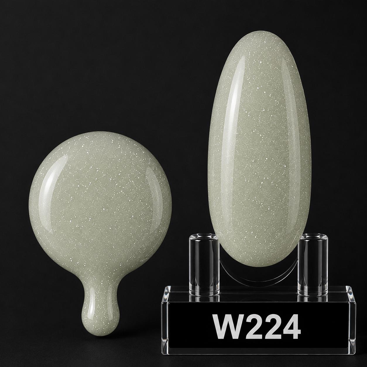 Wowlack Simli Kalıcı Oje W224