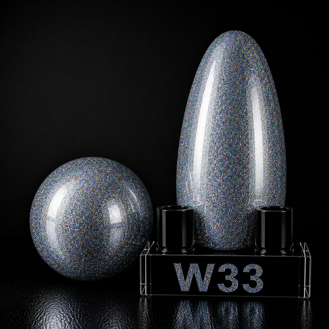 Wowlack Simli Kalıcı Oje W33