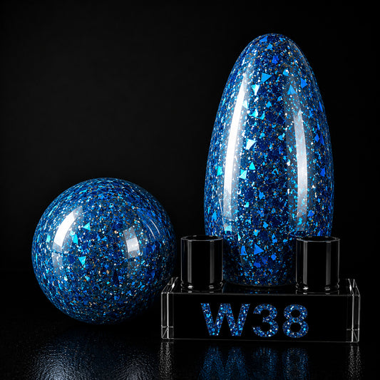 Wowlack Simli Kalıcı Oje W38
