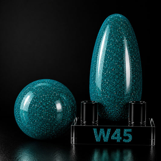 Wowlack Simli Kalıcı Oje W45