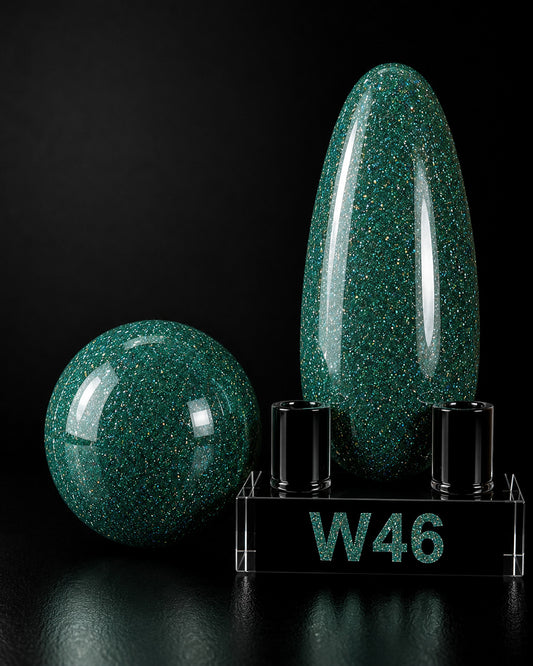 Wowlack Simli Kalıcı Oje W46