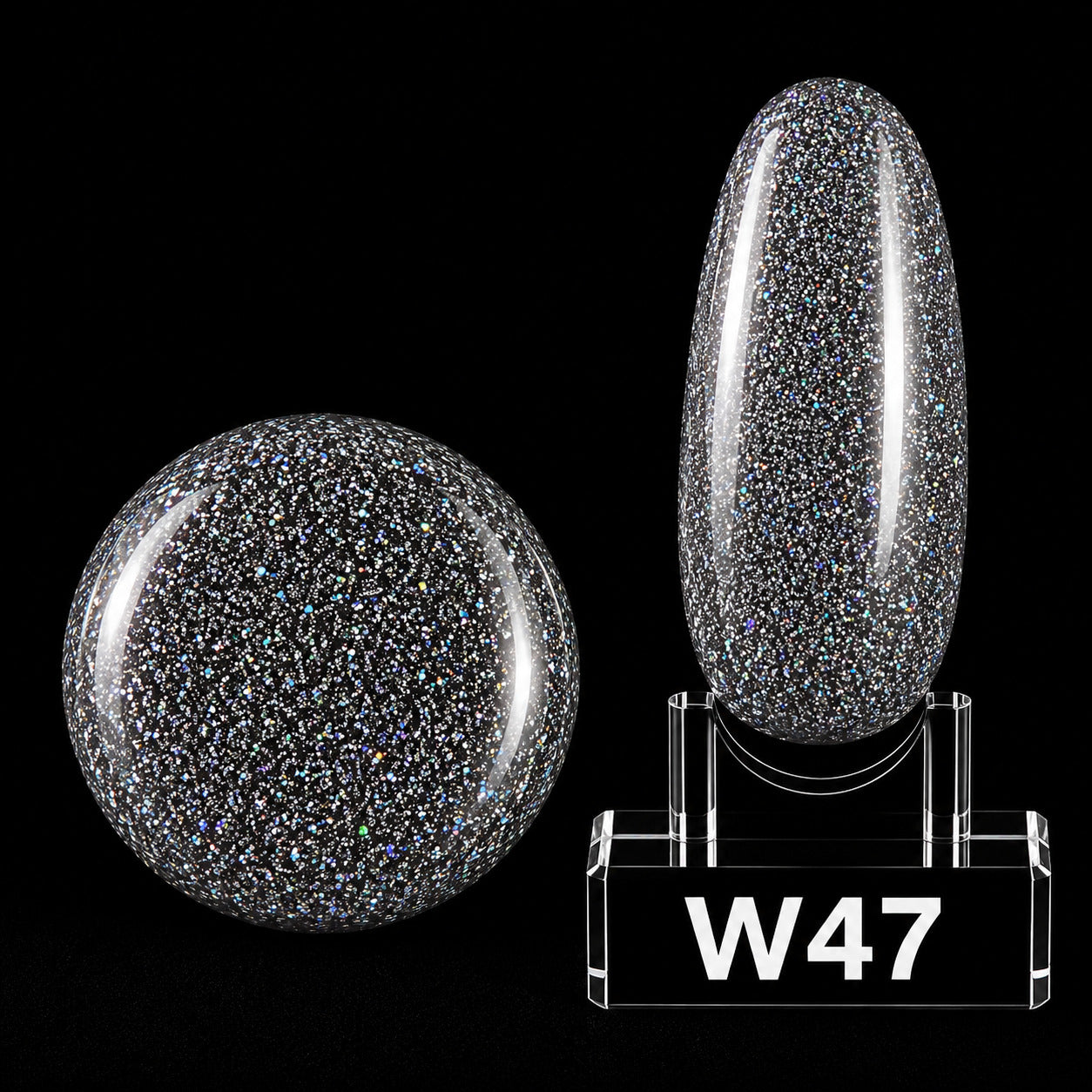 Wowlack Simli Kalıcı Oje W47