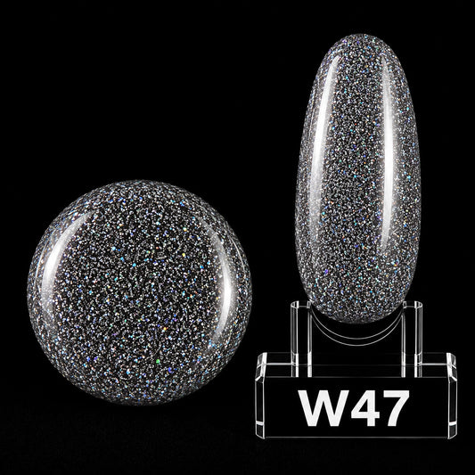 Wowlack Simli Kalıcı Oje W47
