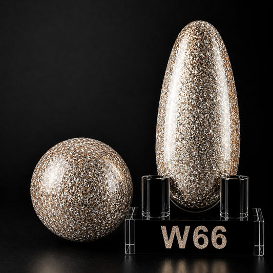 Wowlack Simli Kalıcı Oje W66