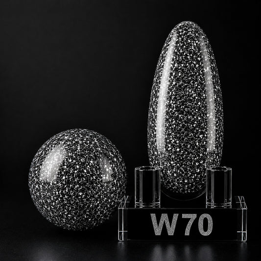 Wowlack Simli Kalıcı Oje W70